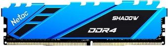 Модуль памяти DDR4 8Gb PC4-21300 2666MHz Netac Blue