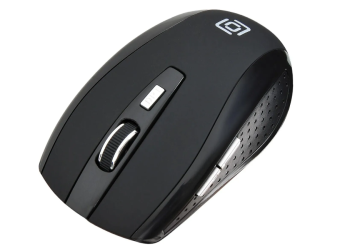 Мышь беспроводная Оклик 455MW черный