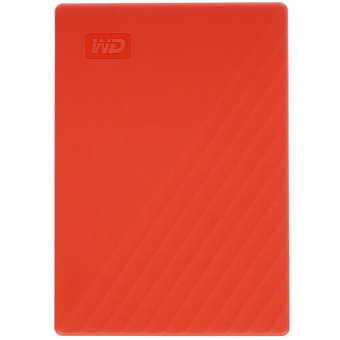 Внешний жесткий диск 4Tb WD My Passport 2.5" USB3.0 Red
