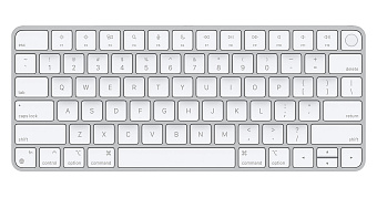 Клавиатура беспроводная Apple Magic Keyboard Touch ID USB-C White (белый)
