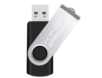 Флешка .16Gb KingPrice KPFD2A016ABK USB2.0 черный