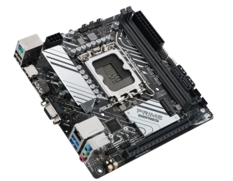 Материнская плата Socket-1700 ASUS PRIME H610I-PLUS-CSM (H610) 2*DDR5 M.2 HDMI DP VGA mini-ITX