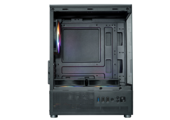 Корпус XASTRA Q300M 3FRGB mATX чёрный