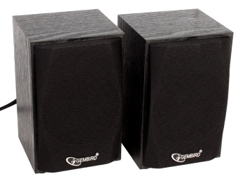 Акустическая система Gembird SPK-201 (2x2.5W, питание от USB) черный