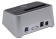 Док-станция AgeStar 3CBT2 (2.5"/3.5" HDD, e-SATA, блок питания) серебристый