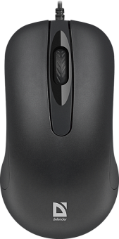 Мышь проводная Defender Classic MB-230 USB черный