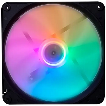 Вентилятор для корпуса 140mm 1STPLAYER G6-PLUS 3-Pin, 1000 об/мин, FRGB, Black