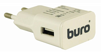 Сетевое зарядное устройство Buro TJ-159 10W USB-A White