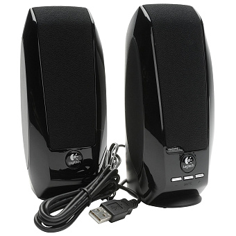 Акустическая система Logitech S-150 (2x0.6W, USB) черный