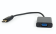 Кабель-переходник HDMI (m) < - > VGA (f), Cablexpert 15cm