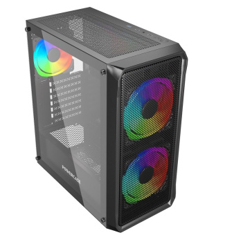 Корпус Powercase Mistral Edge SE ARGB ATX Bllack