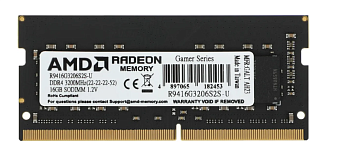 Модуль памяти SODIMM DDR4 16Gb PC4-25600 3200MHz AMD