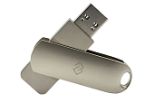Флешка 64Gb Digma DRIVE3 USB3.0 металлический корпус, серебристый (DGFUM064A30SR)