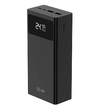 Внешний аккумулятор 30000 mAh_ Cactus CS-PBFSKA-30000 22.5W 4.5A USB-A/USB-C черный