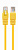 Кабель патч-корд .Patch cord кат.5e  1.5м, Cablexpert, многожильный, желтый