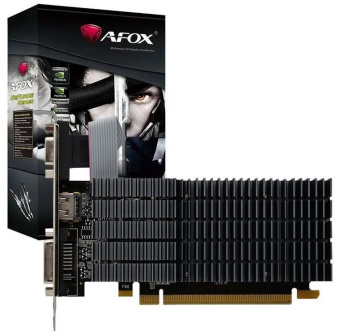 Видеокарта .2Gb AFOX AF710-2048D3L5-V3 (GT710) GDDR3 64bit DVI HDMI VGA