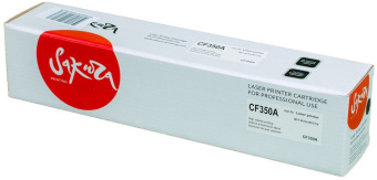 Картридж лазерный Sakura  SACF350A (CF350A) для HP MFP M176, M177, черный