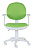 Кресло Бюрократ CH-W356AXSN (ткань, пруж.-винт. мех. качания, крест. пластик, до 100 кг) Салатовый