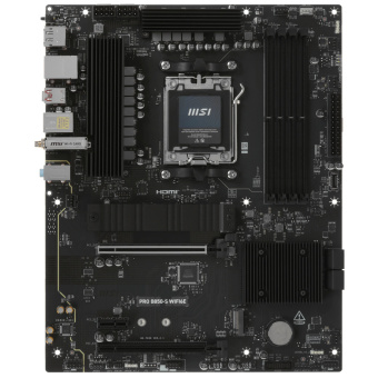 Материнская плата Socket AM5 MSI PRO B850-S WIFI6E (B850) 4*DDR5 HDMI DP ATX