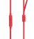 Наушники проводные JBL T110 jack 3.5mm Red