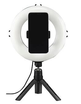 Кольцевой осветитель Hama SpotLight Smart 80, 96 LED, 21см, bluetooth