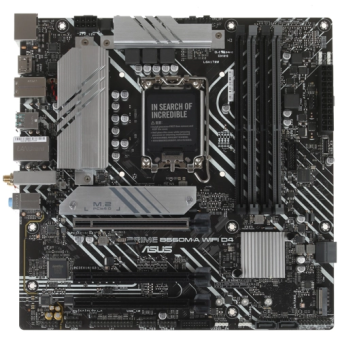 Материнская плата Socket-1700 ASUS PRIME B660M-A WIFI D4 (B660) 4*DDR4 1*PCI-Ex16 2*PCI-Ex4 M.2 HDMI