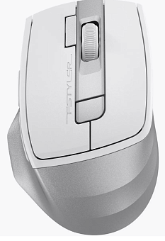 Мышь беспроводная A4Tech Fstyler FG45CS Air2 2000dpi бесшумная Silver белый