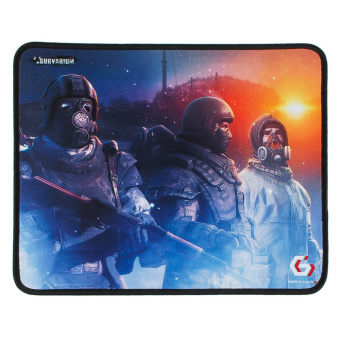 Коврик для мыши Gembird MP-GAME21 Survarium (ткань+оверлок, вспененная резина, 250*200*3мм)