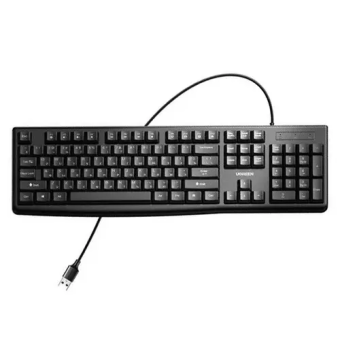 Клавиатура проводная UGREEN KU003 USB Black