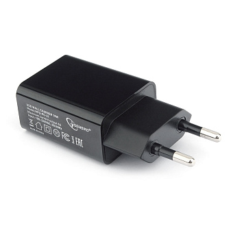 Сетевое зарядное устройство Cablexpert MP3A-PC 5W USB-A Black