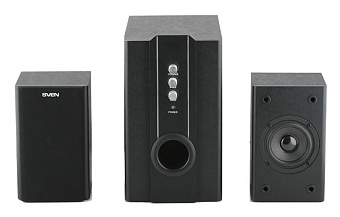 Акустическая система SVEN SPS-820 дерево, черный (2x10W+18W)