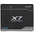 Коврик для мыши A4Tech X7 Pad XP-70M Средний игровой 350x280x3мм черный
