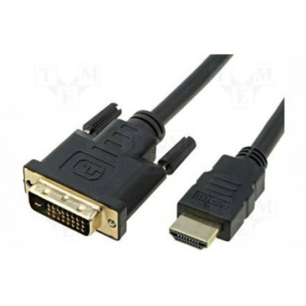 Кабель соединительный HDMI (m) < - > DVI (m),  3.0м, Single link, Cablexpert