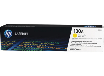 Картридж лазерный HP 130A (CF352A) для HP Pro M176/M177, 1000 стр. желтый