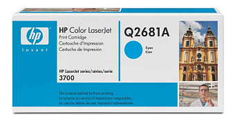 Картридж лазерный HP 311A (Q2681A) для HP 3700, 6000 стр. голубой