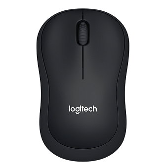 Мышь беспроводная Logitech B220 Wireless Silent Black