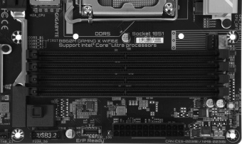 Материнская плата Socket-1851 Gigabyte B860M GAMING X WIFI6E (B860) 4*DDR5 HDMI DP mATX