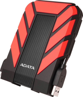 Внешний жесткий диск .1Tb ADATA HD710 Pro 2.5" USB3.1 красный
