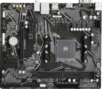 Материнская плата Socket AM4 Gigabyte A520M K (A520) 2*DDR4 HDMI mATX