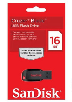 Флешка 16Gb SanDisk Cruzer Blade USB