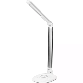 Светильник Smartbuy SBL-DL-10-alu-s настольный, белый