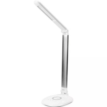 Светильник Smartbuy SBL-DL-10-alu-s настольный, белый