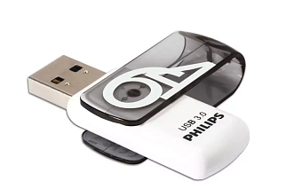 Флешка .64GB PHILIPS VIVID 3.0 USB3.0