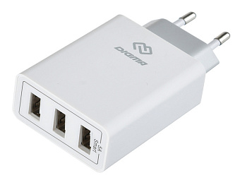 Сетевое зарядное устройство Digma DGWC 25W USB-A White