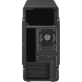 Корпус Aerocool Qs-182 black (170x365x365 мм, 3*USB, mATX, без БП)
