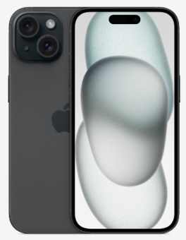 Смартфон Apple iPhone 15 128Gb Black (черный)