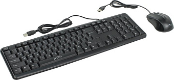 Комплект проводной (клавиатура+мышь) OKLICK 600M USB Black