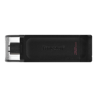 Флешка 32Gb Kingston DataTraveler DT70 Type-C black