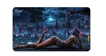 Коврик для мыши CACTUS [CS-MP-PRO03XLL] 700x400x3мм, Erotic girl