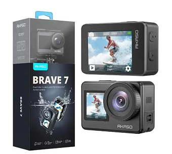 Экшн-камера AKASO BRAVE 7 Grey